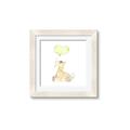 Picture of Heart Balloon Giraffe _GroupedProduct_Square_Mini_ _GroupedProduct_Square_Framed_Matted_