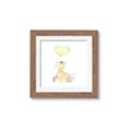 Picture of Heart Balloon Giraffe _GroupedProduct_Square_Mini_ _GroupedProduct_Square_Framed_Matted_