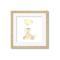 Picture of Heart Balloon Giraffe _GroupedProduct_Square_Mini_ _GroupedProduct_Square_Framed_Matted_
