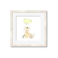 Picture of Heart Balloon Giraffe _GroupedProduct_Square_Mini_ _GroupedProduct_Square_Framed_Matted_