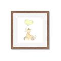 Picture of Heart Balloon Giraffe _GroupedProduct_Square_Mini_ _GroupedProduct_Square_Framed_Matted_