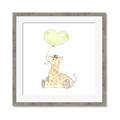 Picture of Heart Balloon Giraffe _GroupedProduct_Square_Mini_ _GroupedProduct_Square_Framed_Matted_