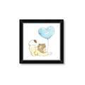 Picture of Heart Balloon Lion _GroupedProduct_Square_Mini_ _GroupedProduct_Square_Framed_Matted_