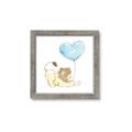 Picture of Heart Balloon Lion _GroupedProduct_Square_Mini_ _GroupedProduct_Square_Framed_Matted_