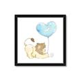 Picture of Heart Balloon Lion _GroupedProduct_Square_Mini_ _GroupedProduct_Square_Framed_Matted_