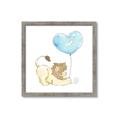 Picture of Heart Balloon Lion _GroupedProduct_Square_Mini_ _GroupedProduct_Square_Framed_Matted_