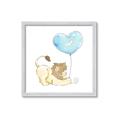 Picture of Heart Balloon Lion _GroupedProduct_Square_Mini_ _GroupedProduct_Square_Framed_Matted_