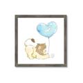 Picture of Heart Balloon Lion _GroupedProduct_Square_Mini_ _GroupedProduct_Square_Framed_Matted_