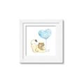 Picture of Heart Balloon Lion _GroupedProduct_Square_Mini_ _GroupedProduct_Square_Framed_Matted_