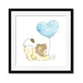 Picture of Heart Balloon Lion _GroupedProduct_Square_Mini_ _GroupedProduct_Square_Framed_Matted_