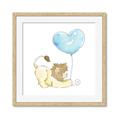Picture of Heart Balloon Lion _GroupedProduct_Square_Mini_ _GroupedProduct_Square_Framed_Matted_