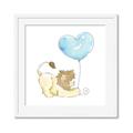 Picture of Heart Balloon Lion _GroupedProduct_Square_Mini_ _GroupedProduct_Square_Framed_Matted_