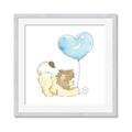 Picture of Heart Balloon Lion _GroupedProduct_Square_Mini_ _GroupedProduct_Square_Framed_Matted_