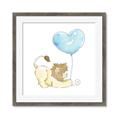 Picture of Heart Balloon Lion _GroupedProduct_Square_Mini_ _GroupedProduct_Square_Framed_Matted_