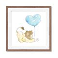 Picture of Heart Balloon Lion _GroupedProduct_Square_Mini_ _GroupedProduct_Square_Framed_Matted_