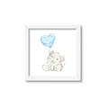 Picture of Heart Balloon Elephant _GroupedProduct_Square_Mini_ _GroupedProduct_Square_Framed_Matted_