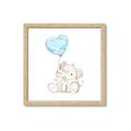 Picture of Heart Balloon Elephant _GroupedProduct_Square_Mini_ _GroupedProduct_Square_Framed_Matted_