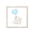Picture of Heart Balloon Elephant _GroupedProduct_Square_Mini_ _GroupedProduct_Square_Framed_Matted_