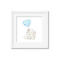 Picture of Heart Balloon Elephant _GroupedProduct_Square_Mini_ _GroupedProduct_Square_Framed_Matted_