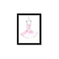 Picture of Ballerina Dress I _GroupedProduct_Rectangle_Portrait_Mini_ _GroupedProduct_Rectangle_Portrait_Framed_Matted_