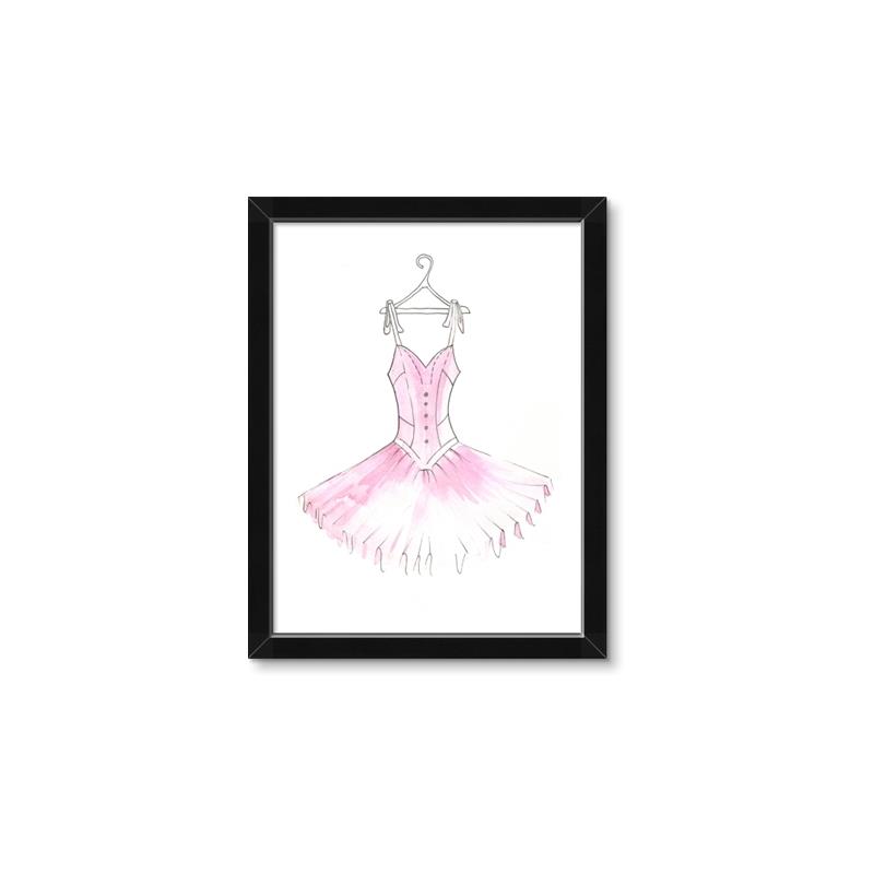 Picture of Ballerina Dress I _GroupedProduct_Rectangle_Portrait_Mini_ _GroupedProduct_Rectangle_Portrait_Framed_Matted_
