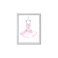 Picture of Ballerina Dress I _GroupedProduct_Rectangle_Portrait_Mini_ _GroupedProduct_Rectangle_Portrait_Framed_Matted_