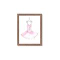 Picture of Ballerina Dress I _GroupedProduct_Rectangle_Portrait_Mini_ _GroupedProduct_Rectangle_Portrait_Framed_Matted_