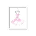 Picture of Ballerina Dress I _GroupedProduct_Rectangle_Portrait_Mini_ _GroupedProduct_Rectangle_Portrait_Framed_Matted_