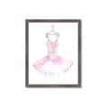 Picture of Ballerina Dress I _GroupedProduct_Rectangle_Portrait_Mini_ _GroupedProduct_Rectangle_Portrait_Framed_Matted_