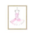 Picture of Ballerina Dress I _GroupedProduct_Rectangle_Portrait_Mini_ _GroupedProduct_Rectangle_Portrait_Framed_Matted_