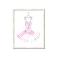 Picture of Ballerina Dress I _GroupedProduct_Rectangle_Portrait_Mini_ _GroupedProduct_Rectangle_Portrait_Framed_Matted_