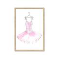 Picture of Ballerina Dress I _GroupedProduct_Rectangle_Portrait_Mini_ _GroupedProduct_Rectangle_Portrait_Framed_Matted_