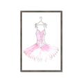 Picture of Ballerina Dress I _GroupedProduct_Rectangle_Portrait_Mini_ _GroupedProduct_Rectangle_Portrait_Framed_Matted_