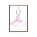Picture of Ballerina Dress I _GroupedProduct_Rectangle_Portrait_Mini_ _GroupedProduct_Rectangle_Portrait_Framed_Matted_