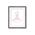 Picture of Ballerina Dress I _GroupedProduct_Rectangle_Portrait_Mini_ _GroupedProduct_Rectangle_Portrait_Framed_Matted_