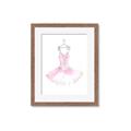 Picture of Ballerina Dress I _GroupedProduct_Rectangle_Portrait_Mini_ _GroupedProduct_Rectangle_Portrait_Framed_Matted_