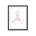 Picture of Ballerina Dress I _GroupedProduct_Rectangle_Portrait_Mini_ _GroupedProduct_Rectangle_Portrait_Framed_Matted_