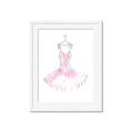 Picture of Ballerina Dress I _GroupedProduct_Rectangle_Portrait_Mini_ _GroupedProduct_Rectangle_Portrait_Framed_Matted_