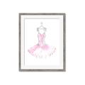 Picture of Ballerina Dress I _GroupedProduct_Rectangle_Portrait_Mini_ _GroupedProduct_Rectangle_Portrait_Framed_Matted_