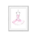 Picture of Ballerina Dress I _GroupedProduct_Rectangle_Portrait_Mini_ _GroupedProduct_Rectangle_Portrait_Framed_Matted_
