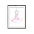 Picture of Ballerina Dress I _GroupedProduct_Rectangle_Portrait_Mini_ _GroupedProduct_Rectangle_Portrait_Framed_Matted_