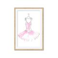 Picture of Ballerina Dress I _GroupedProduct_Rectangle_Portrait_Mini_ _GroupedProduct_Rectangle_Portrait_Framed_Matted_