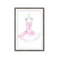 Picture of Ballerina Dress I _GroupedProduct_Rectangle_Portrait_Mini_ _GroupedProduct_Rectangle_Portrait_Framed_Matted_
