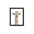 Picture of Giraffe Peekaboo _GroupedProduct_Rectangle_Portrait_Mini_ _GroupedProduct_Rectangle_Portrait_Framed_Matted_
