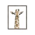 Picture of Giraffe Peekaboo _GroupedProduct_Rectangle_Portrait_Mini_ _GroupedProduct_Rectangle_Portrait_Framed_Matted_