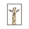 Picture of Giraffe Peekaboo _GroupedProduct_Rectangle_Portrait_Mini_ _GroupedProduct_Rectangle_Portrait_Framed_Matted_