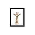 Picture of Giraffe Peekaboo _GroupedProduct_Rectangle_Portrait_Mini_ _GroupedProduct_Rectangle_Portrait_Framed_Matted_
