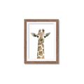 Picture of Giraffe Peekaboo _GroupedProduct_Rectangle_Portrait_Mini_ _GroupedProduct_Rectangle_Portrait_Framed_Matted_