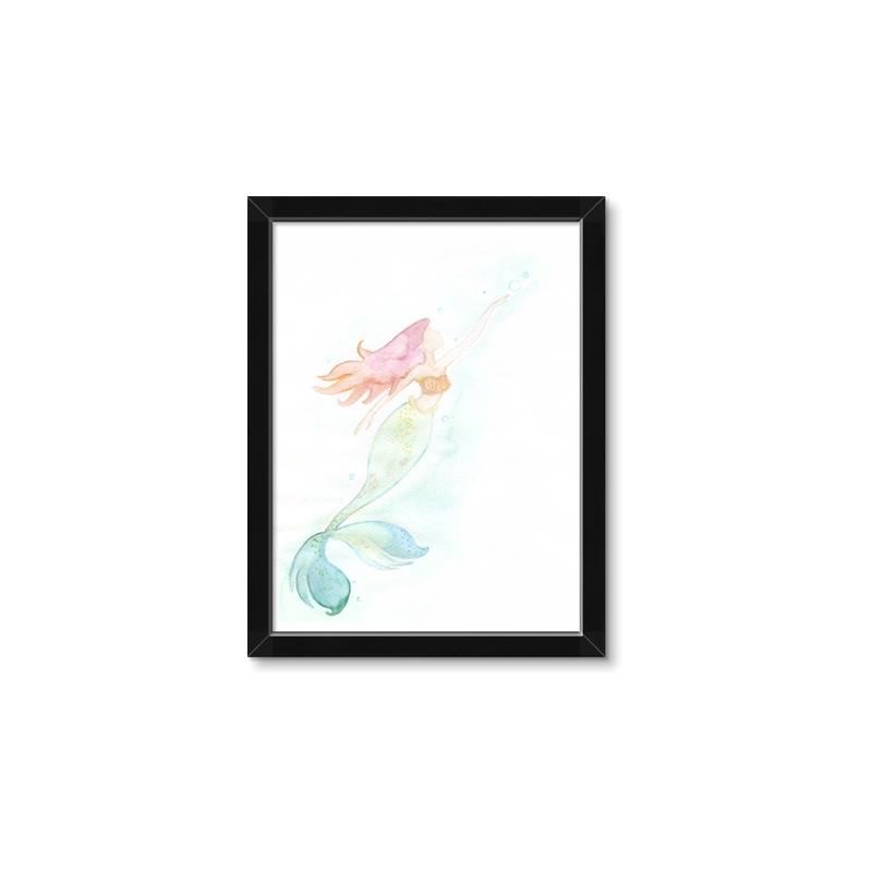 Picture of Mermaid Ali  _GroupedProduct_Rectangle_Portrait_Mini_ _GroupedProduct_Rectangle_Portrait_Framed_Matted_