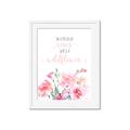 Picture of Be a Wild Flower _GroupedProduct_Rectangle_Portrait_Mini_ _GroupedProduct_Rectangle_Portrait_Framed_Matted_